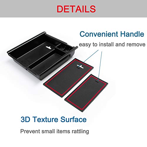 5 JDMCAR+Compatible+Console+Organizer+Accessories