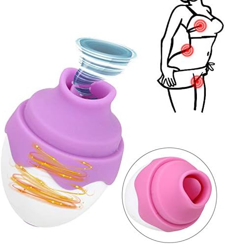 Knead Toys C-lit Tongue Knead Toys Oral Licking Hidden Stimulation Excited Point Suction Happy Toys for Women Female Contentment Chest Knead,Purple,