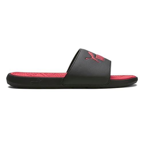 PUMA Mens Cool Cat 2.0 Slide Casual Sandals Casual - Black, Red - Size 10 M