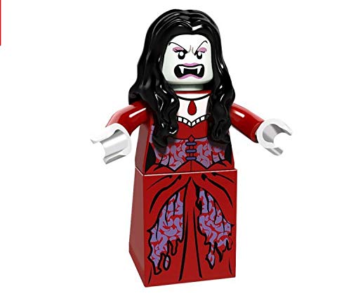 image for GINKO 8 Pack Mini Halloween Building Blocks,Minifigures with Accessori