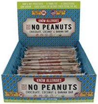 Know Allergies- Chocolate, Coconut &amp; Banana (Pack of 12)