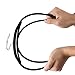 Finnhomy Heavy Duty 50 Pack Clothes Hangers with 10 Multiple Use Finger Clips, Durable Slim-Line Velvet Hangers Non-Slip Sturdy Clothing Hangers, Black