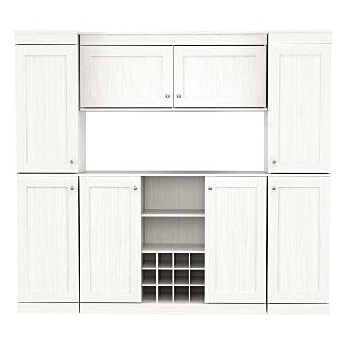 Inval Shaker Style 4Piece Buffet Storage System With 2 Tall/Slim