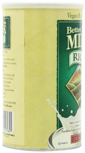 Better Than Milk Vegan Beverage Mix, Rice Milk Powder, Original Flavor, 21.4-Ounce Canisters, 6-Pack - Thumbnail 6