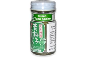 Fundokin [Japan Premiums] Green Yuzu Kosho (Japanese Spicy Citrus Pasta) [No-Msg] 1.76 Oz