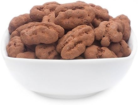 CrackersCompany 'Pecan Truffle' (7 x 100g in ALU can) Pecan Truffle: fine Pecan Nuts Covered in Cocoa Powder