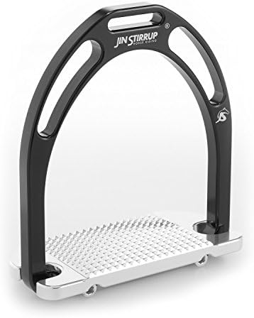 JIN Stirrup - KINKO Stirrup - Irons - BRIGHT color - Authentic Product 100% Made in Italy - Black