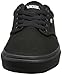 Vans Men's ATWOOD (CANVAS) SKATE SHOES 12 Men US (BLACK/BLACK)