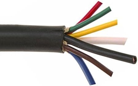 35- FEET 7 WIRE TRAILER CABLE 2-10 GAUGE 1-12 GAUGE AND 4-14 GAUGE FOR RV CAMPER TRAILER UTILITY TRAILER