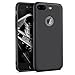 Besiva for iPhone 8 Plus Case, iPhone 7 Plus Case Ultra Thin & Light Slim Cover Case Flexible Anti-Scratch Protective Case for Apple iPhone 7 Plus, iPhone 8 Plus, Black