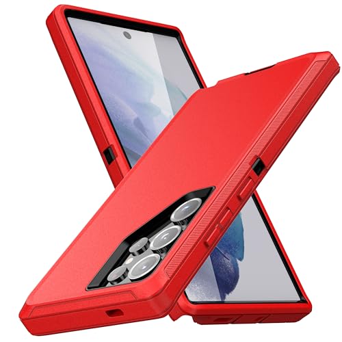 MXX Case Compatible with Galaxy S24 Ultra, 3-Layer