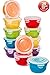 Lock & Lock 24pc Set Plastic Food Storage Mini Bowl 250ml/8 oz Assorted Container Airtight Anti-Spill Proof Technology
