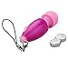 Mini Massager Stick with Mobile and Key Chain for Female-color Random