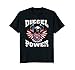 Diesel Power Flag T-Shirt Truck Turbo Brothers Mechanic T-Shirt