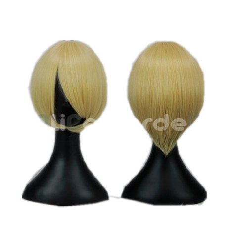 Final Fantasy Series BLEACH Orankoukou HostClub Short Cosplay Wigs (Golden)