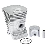 Max Motosports Cylinder Piston Rebuild Assembly Kit For Husqvarna 340 345 Chainsaws 42mm