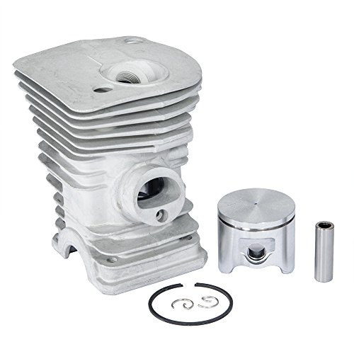Max Motosports Cylinder Piston Rebuild Assembly Kit For Husqvarna 340 345 Chainsaws 42mm