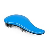 ELFINA Hair Detangler Brush, Glide Thru Detangling Brush,Tangle Teezer Brush For Girls and Ladies, Perfect for Wigs by eNilecor, K'ryssma, Blue