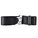 Ansblue Airplane Seat Belt Extender,for Southwest Airlines, FAA Approved / E4 Safety Certified,Gift Box Packaging- Black/Type B