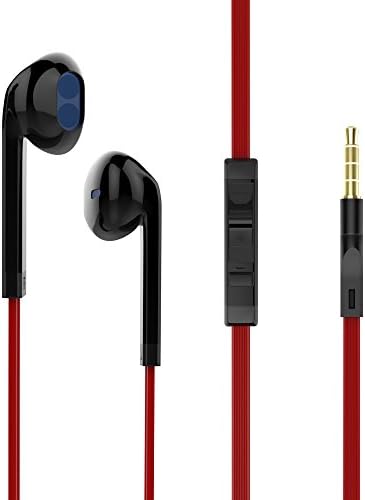 Zhicity In Ear Headphones iPhone Earbuds Earphones with Stereo Remote Control and Mic for iPhone and Android Smart Phones