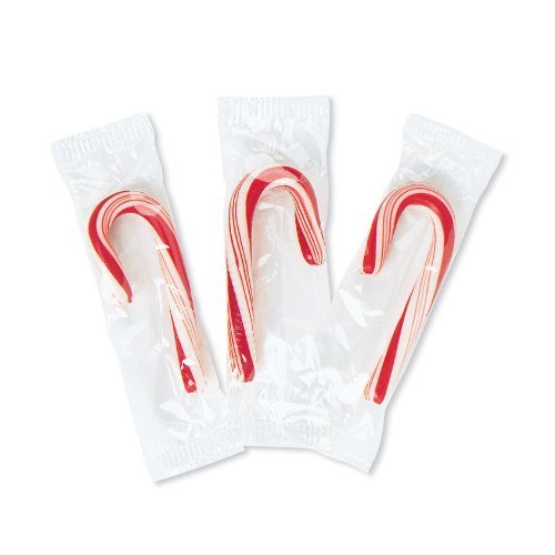 Bobs Red & White Mini Candy Canes WITH REAL PEPPERMINT - BULK PACK OVER 500 CANDY CANES