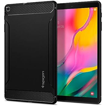 Spigen Rugged Armor Designed for Samsung Galaxy Tab A 10.1 Case (2019) T510/T515 - Matte Black