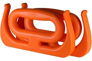 MAMMOTH GRIP Grocery Bag Carrier (2-pack) Handle Holder - Multi Purpose - Carry Shopping Bags Propane Tanks 5-gallon Buckets 