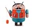 Fisherman Android Series 4 Designer Vinyl Mini Figure Kong Andri