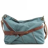 EcoCity Hobo Large Canvas Messenger Tote Bag - Premium Quality