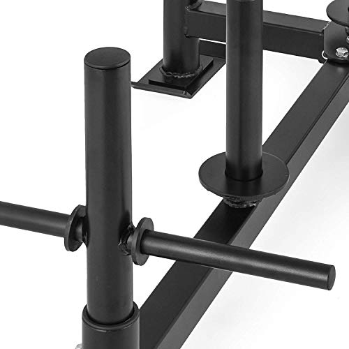 Popsport Fitness HD Weight Sled Low Push Pull Sled Heavy Duty Fitness Sled Training Sled