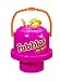 Little Kids Fubbles No-Spill Big Bubble Bucket in Pink for Multi-Child Play, Made in the USA