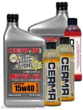 Cerma Semi Truck Diesel Engine Automatic Transmission Treatment Package Kit 15-w-40-w 30,000 Mile Oil