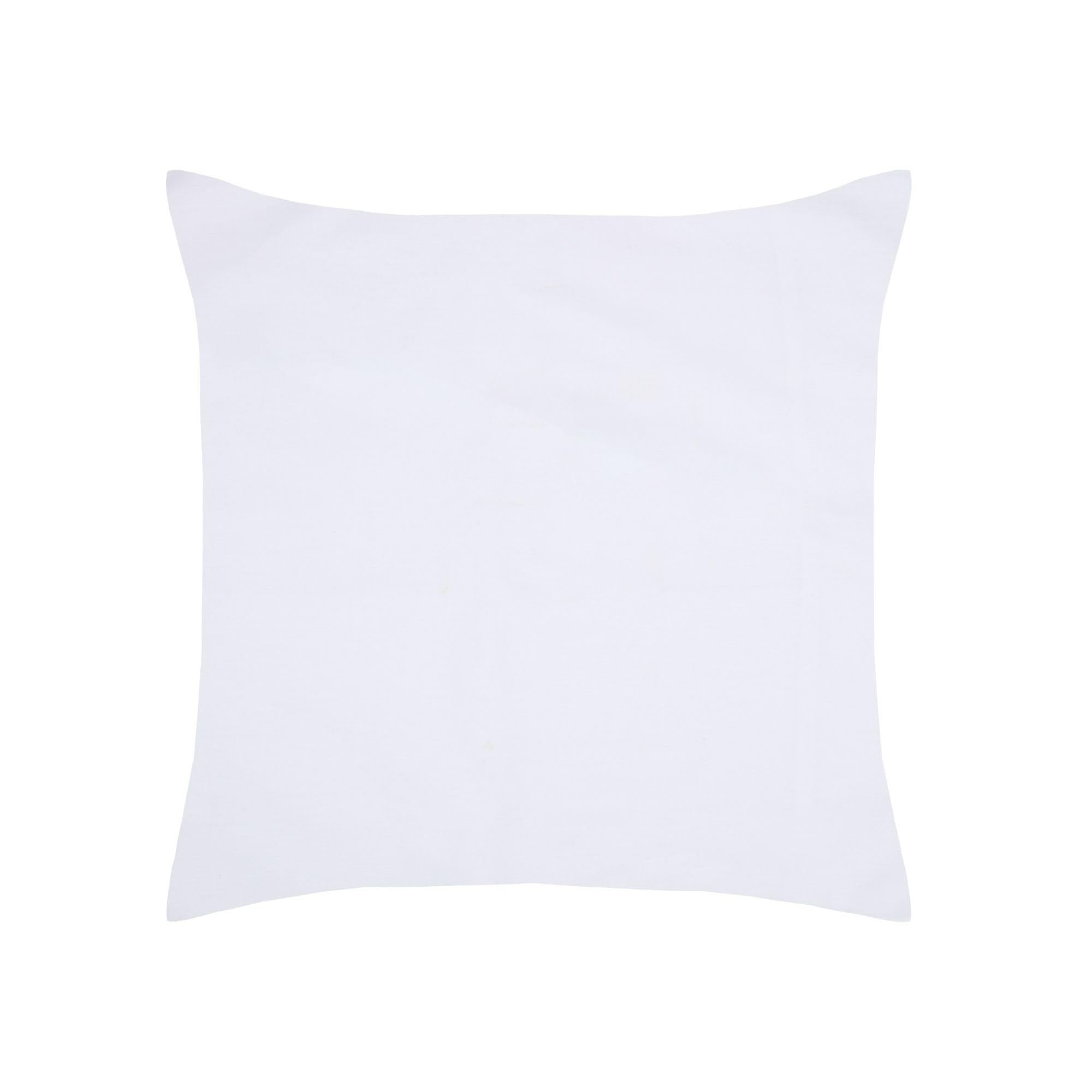 STOF - Pillowcase Bag - Size 63 x 63 cm - Quality Cotton Percale - 100% Oeko-Tex Certified Cotton - Colour White - Elysee Model - Bed Linen for Home