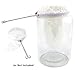 Thai Iced Tea Filter (2 pack), Traditional Stainless Steel Southeast Asian Pulled Tea Strainer with Zipper Removable Strainer Sock