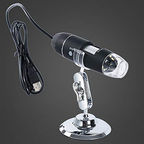 Digital Microscope Magnifier, 1600X HD Electronic Magnifier Handheld Digital Microscope Industrial Medical Magnifier USB Microscope with Metal Stand - Thumbnail 5