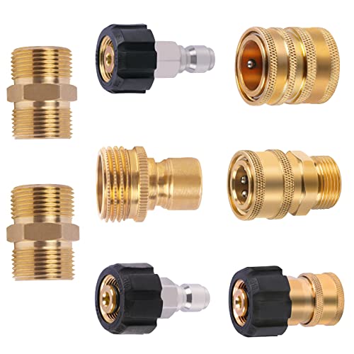 POHIR Pressure Washer Adapter Set 8 Pack, 2