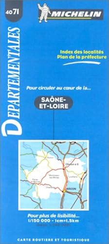 Download Carte routière : Saône-et-Loire, 4071, 1/150000 (Français - Néerlandais) PDF
