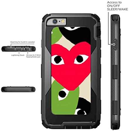 Comme Des Gar Ons コムデギャルソン スマホケース コム デ ギャルソン アイフォン ケース Iphone 6plus 6splusケース ケース カバー 通販 Amazon