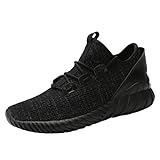 Hetohec Sport Baseball Shoes Knitted Fashion Outdoor Sneakers Lightweight Gym Athletic Shoe Men Trail Workout