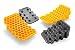 Camco RV Curved Leveler with Chock - 2 Pack - Easy Drive-on Leveler Adds Upto 4" in Height (44425)