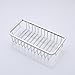 KES Shower Shelf, Bathroom Shelf (10 Inch Rectangular Polished) Shower Organize Basket Contemporary Style SUS 304 Stainless Steel Wall Mount, A2125