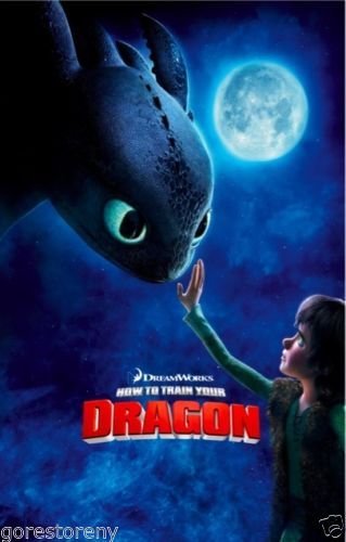 How to Train Your Dragon (2010) Movie Poster 24x36