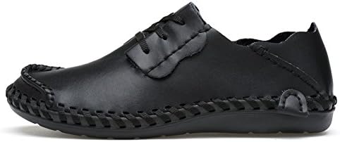 ChicWind Mens Wide Feet Shoes Casual Leather Comfortable Lace-Up Sneaker