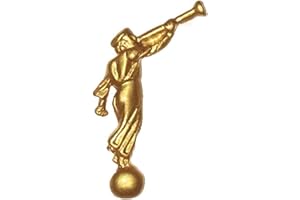 JOHNSON BROTHERS Angel Moroni Gold Tone Pin