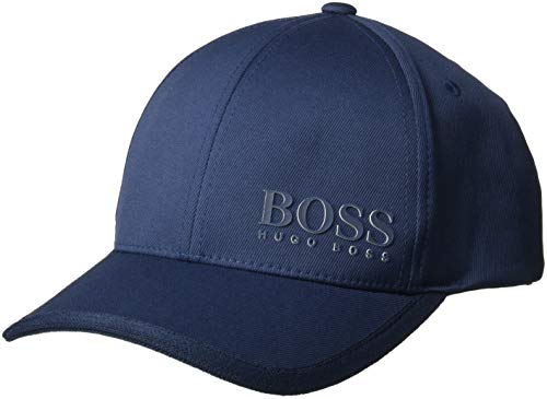 Hugo Boss BOSS Men's Logo Twill Cap 1, Navy One Size