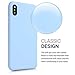 kwmobile Case Compatible with Apple iPhone Xs Max Case - TPU Silicone Phone Cover with Soft Finish - Light Blue