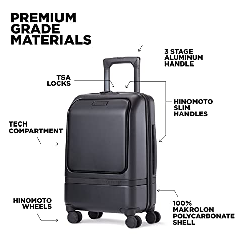 NOMATIC Luggage CarryOn Pro Luggage Perfect for 13 Day Trips, Hard