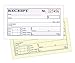 Adams Money and Rent Receipt, 2-3/4 x 5-3/8 Inches, 2-Parts, Carbonless, White/Canary, 50 Sets per Book, 9 Books (DC2501-9))