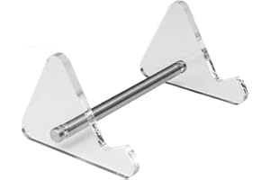 Mucacat Transparent Keyboard Display Stand Clear Mechanical Keyboard Holder Storage Stands for Tablet Picture Frames