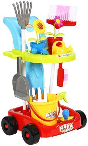 gardening trolley playset
